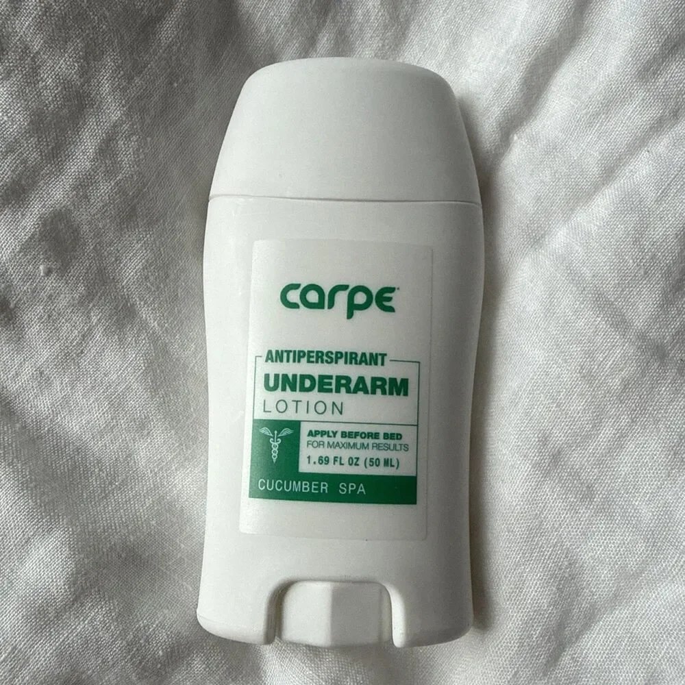 Carpe Underarm Lotion Cucumber Spa Antiperspirant Deodorant EXP 03/2027